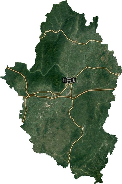 广西桂平市社坡镇卫星高清地图