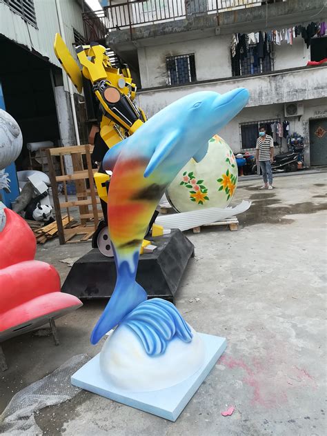 广西海洋动物雕塑
