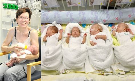 德国65岁老妇生下四胞胎