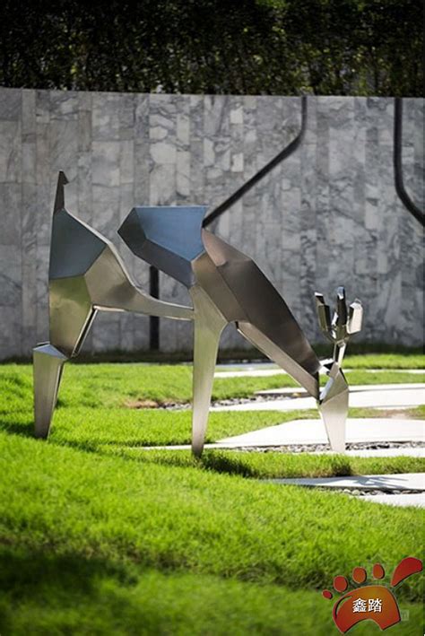 德州不锈钢创意景观园林雕塑