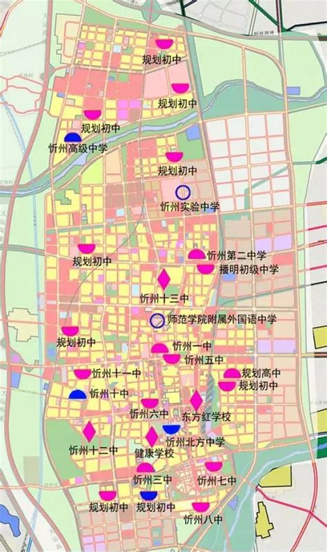 忻州市新商圈规划