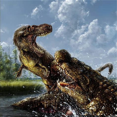 恐鳄vs霸王龙