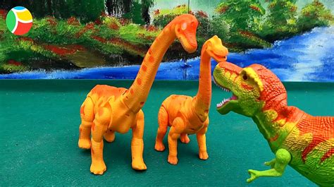 恐龙玩具游戏视频