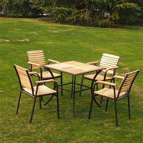 户外休闲花园折叠桌椅