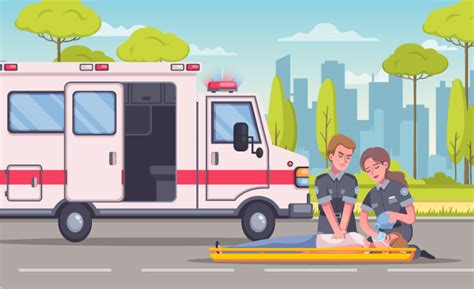 救护车救人动画视频