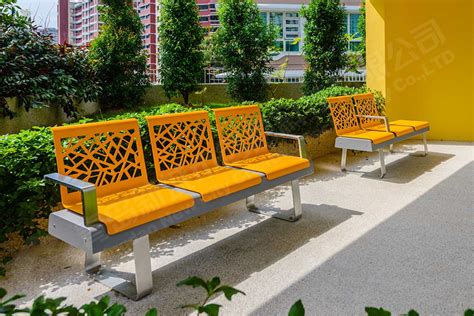 新中式公园椅