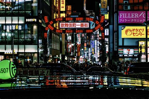 日本东京街道唯美图片