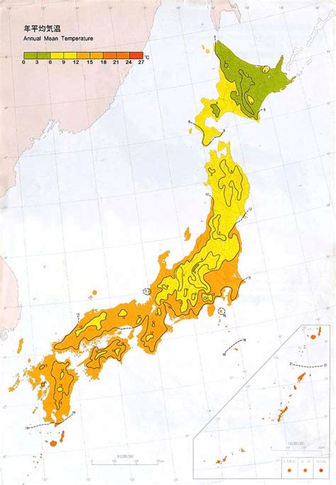 日本气候类型及特点