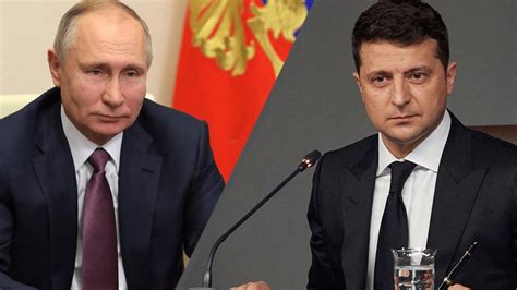 普京和乌克兰的总统对比