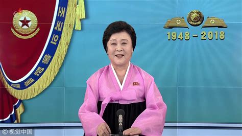 朝鲜国宝级新闻女主持