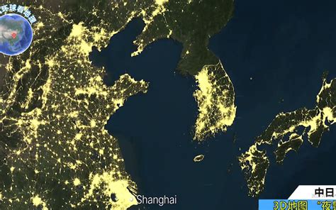 朝鲜最新卫星图