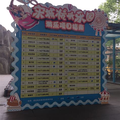 杭州乐园门票一览表