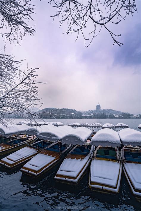 杭州西湖冬天图片