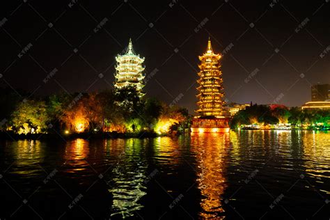 桂林夜晚拍照地点
