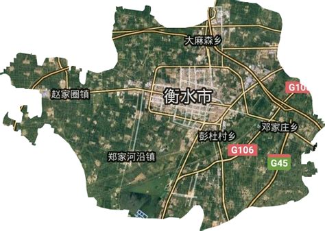 桃城区地图全图