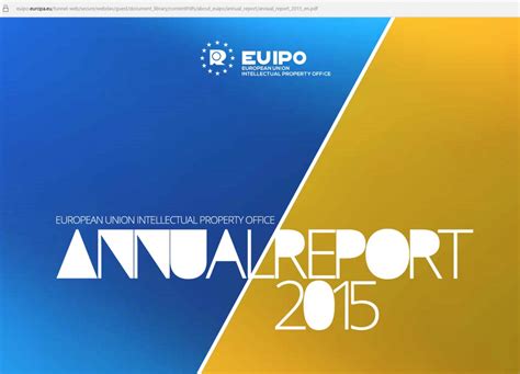 欧盟知识产权局年度报告