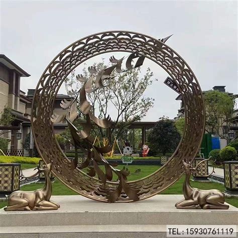 武威中式不锈钢雕塑制作厂家