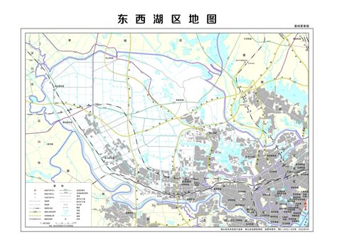武汉东西湖地图
