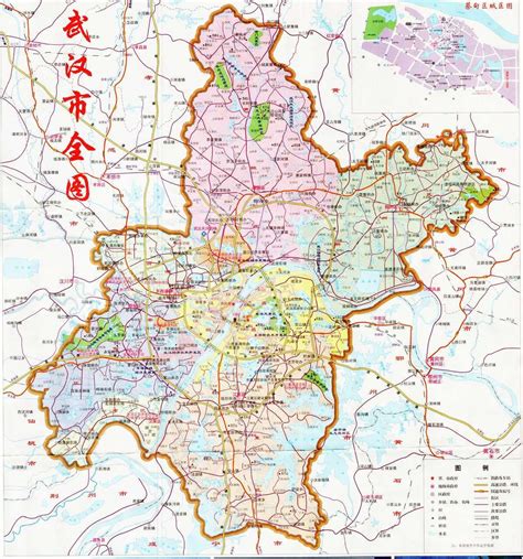 武汉在地图上的位置