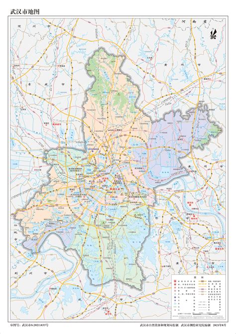 武汉市地图全图高清版