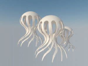 水母树脂模型