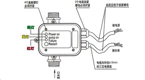 水流压力传感器的工作原理和接线