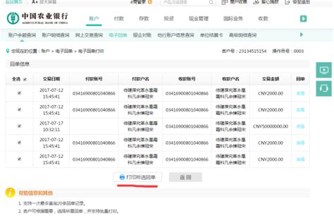 江苏企业网上银行批量转账记录
