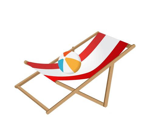 沙滩椅简单的画法