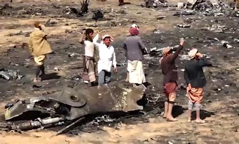 沙特空军一架战斗机坠毁