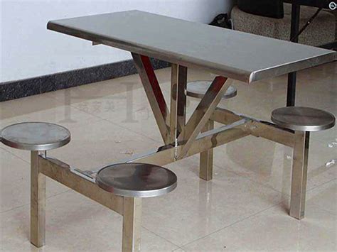 河北饭店不锈钢餐桌椅