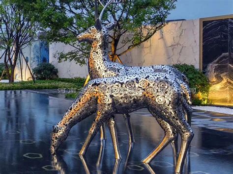 河南不锈钢动物雕塑生产厂家