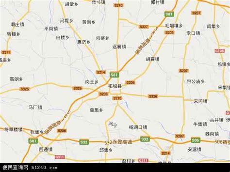 河南省柘城县地图