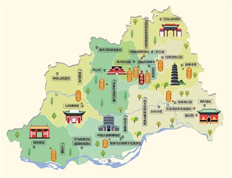 河南省焦作市地图