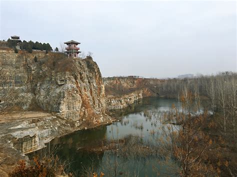 河南省芒砀山的景区