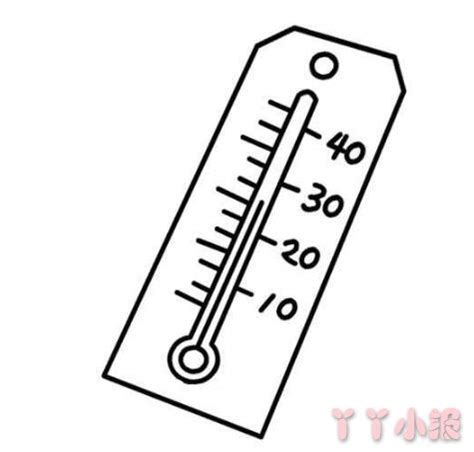 测温度仪 怎么画