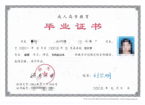 济南大学毕业证照片