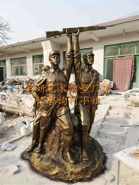 浙江红军不锈钢雕塑