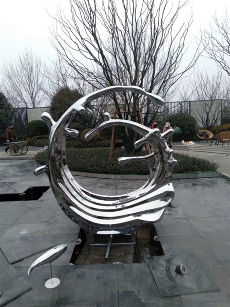 海南大型不锈钢雕塑