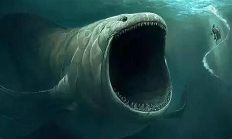 海洋深海恐怖巨兽