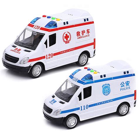 消防车警车救护车玩具展示