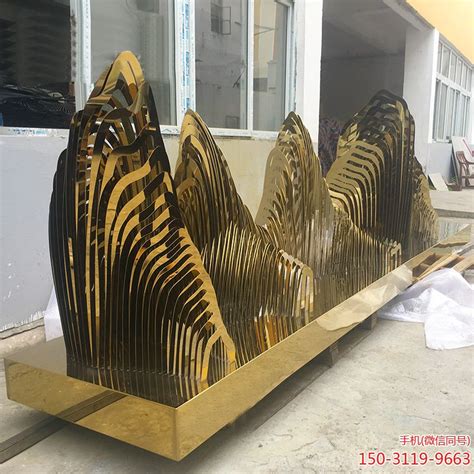 深圳不锈钢假山雕塑制作厂家