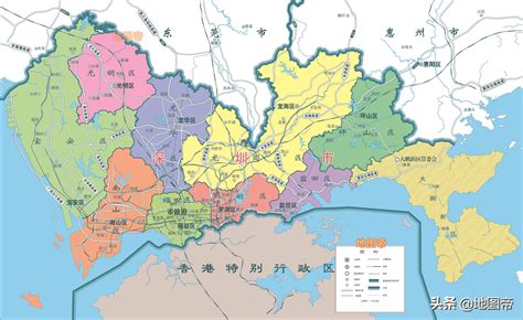 深圳各个区地图