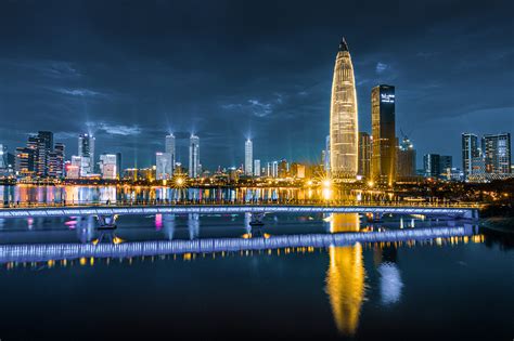 深圳夜景图片超清震撼