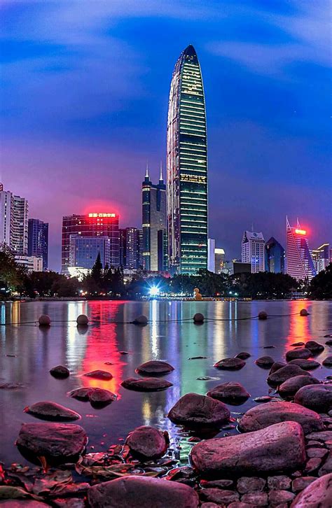 深圳夜景照片大全高清图片