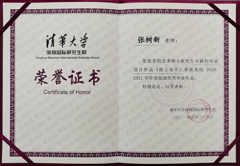 深圳荣誉证书图片