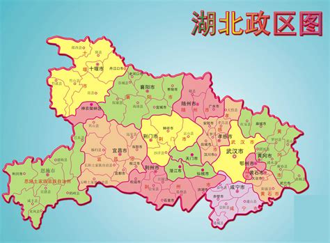 湖北武汉地图位置