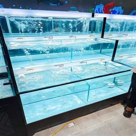 潮州有机玻璃海鲜池定制市场报价