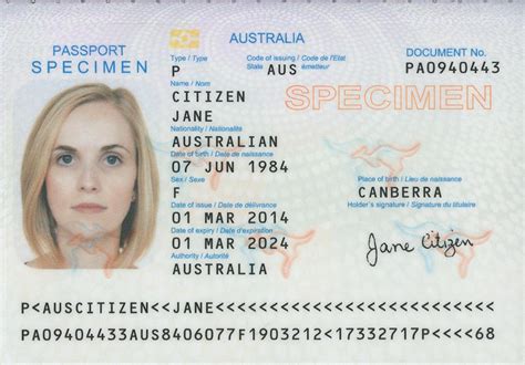 澳大利亚身份证图片