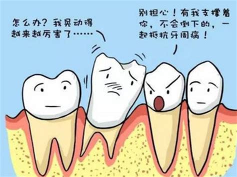 牙齿松动是什么原因