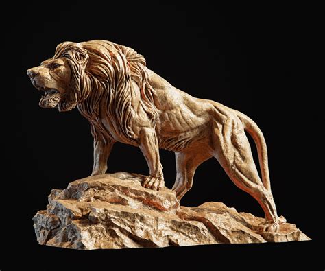 狮子猴雕塑
